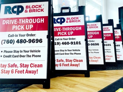 A-Frame Signs Photo